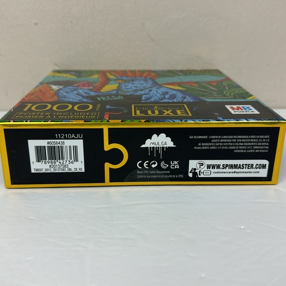 Big Ben Luxe Fresh 1000 pc Puzzle NEW Blue Tropical Bird Mulga Parrot cool surf - Picture 6 of 9